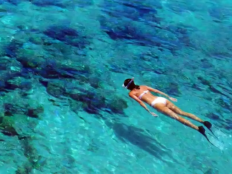 Snorkeling the pristine waters of Tun Sakaran Marine Park with Luma Selakan near the Tun Sakaran Marine Park