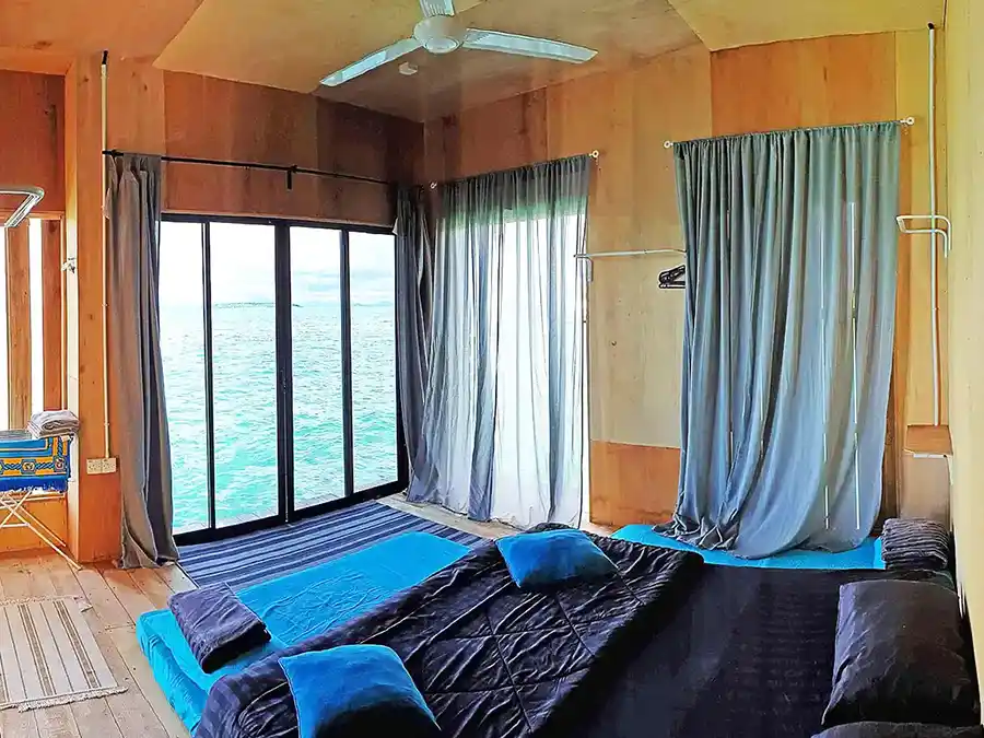 Luma Selakan chalet room near Semporna